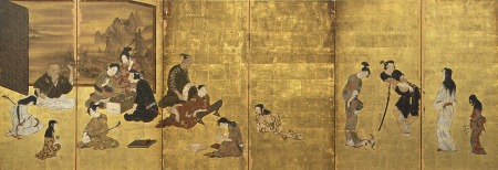 国宝 「風俗図(彦根屏風)」