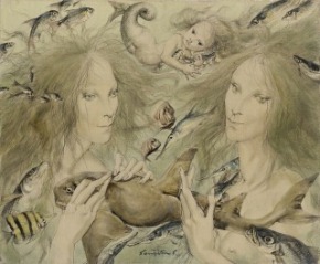 レオナール・フジタ(藤田嗣治)《シレーヌ》