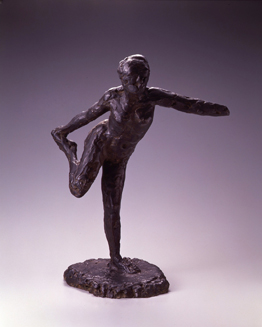 エドガー・ドガ《右手で右足を持つ踊り子》