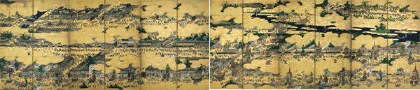 祇園祭礼図屏風